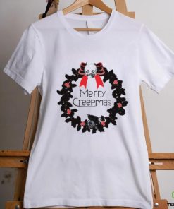 Official Merry Creepmas Gothic Wreath Shirt