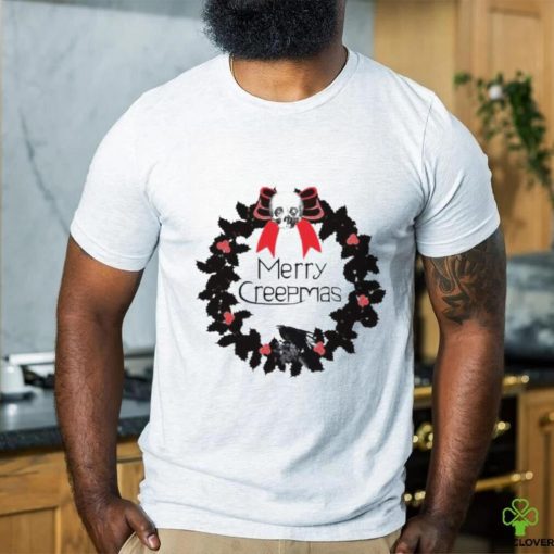 Official Merry Creepmas Gothic Wreath Shirt