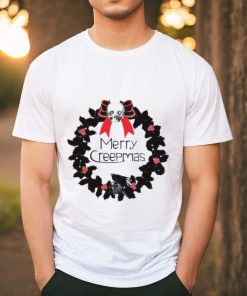 Official Merry Creepmas Gothic Wreath Shirt