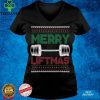 Official Merry Liftmas Christmas Day Santa Claus Weightlifter Sweater Shirt