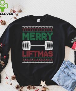 Official Merry Liftmas Christmas Day Santa Claus Weightlifter Sweater Shirt