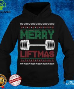 Official Merry Liftmas Christmas Day Santa Claus Weightlifter Sweater Shirt