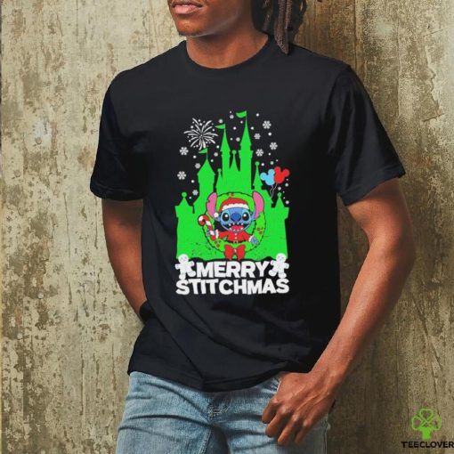 Official Merry Stitchmas Christmas Tee Shirt