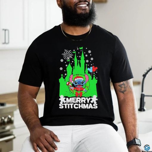 Official Merry Stitchmas Christmas Tee Shirt