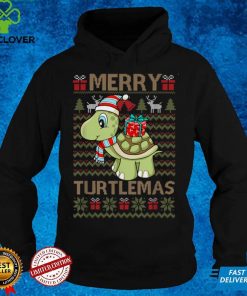 Official Merry Turtlemas Xmas Sea Turtle Lover Christmas Pajama Sweater Shirt