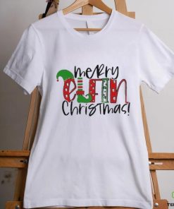 Official Merry elfin Christmas festive holiday T hoodie, sweater, longsleeve, shirt v-neck, t-shirt