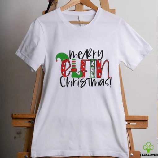 Official Merry elfin Christmas festive holiday T hoodie, sweater, longsleeve, shirt v-neck, t-shirt