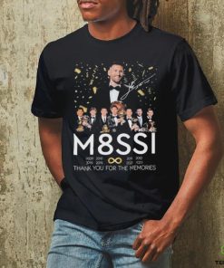 Official Messi 8th Ballon D’Or Thank You For The Memories T Shirt