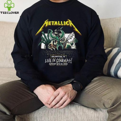 Official Metallica Live From Arlington 2023 Shirt