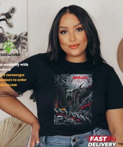 Official Metallica M72 Minneapolis M72 North American Tour 2024 In Minnesota US Full Show Combine Poster For Night 1 And 2 At US Bank Stadium On August 16 And 18 2024 T Shirt