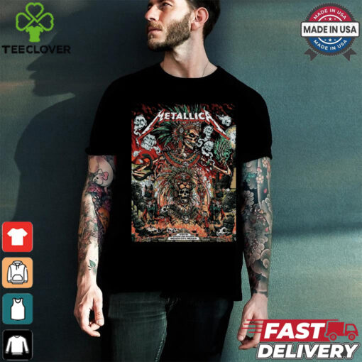 Official Metallica September 27, 2024 Mexico City, Mexico Event Shirt