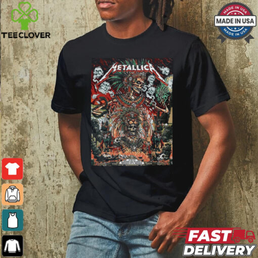 Official Metallica September 27, 2024 Mexico City, Mexico Event Shirt