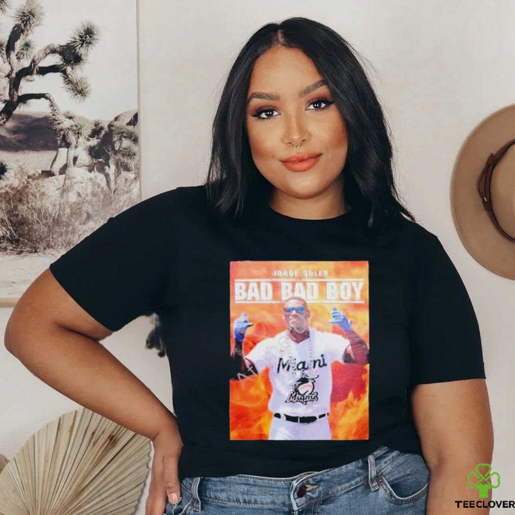 Official MiamI marlins jorge soler bad bad boy T shirt Official MiamI marlins jorge soler bad bad boy T shirt