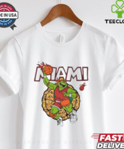 Official Miami Basketball Teenage Mutant Ninja Turtles Shirt