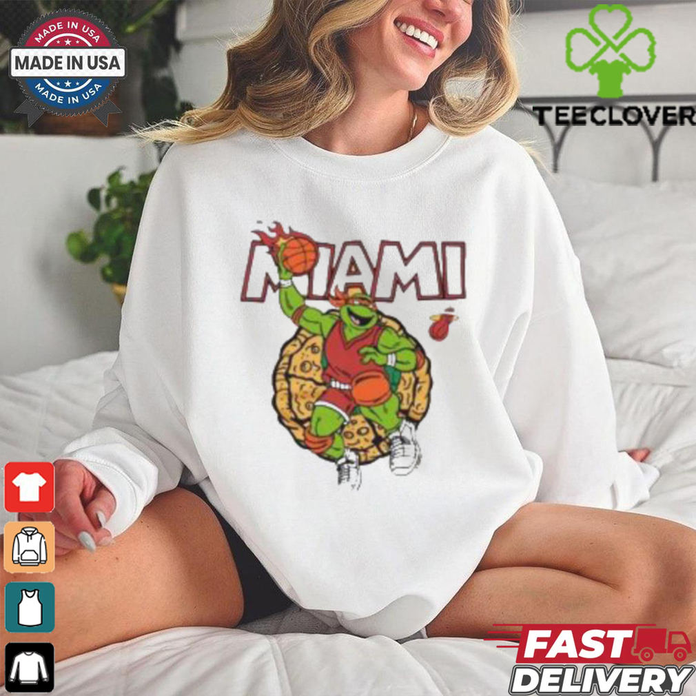 Official Miami Basketball Teenage Mutant Ninja Turtles Shirt Official Miami Basketball Teenage Mutant Ninja Turtles Shirt