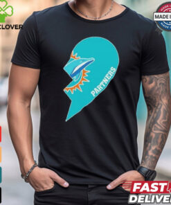 Official Miami Dolphin Partners Half Heart Shirt
