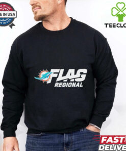 Official Miami Dolphins 2025 NFL Flag Regional Tournaments shirt