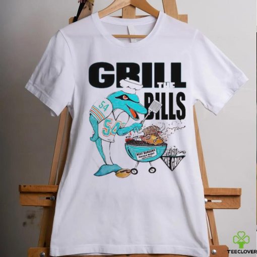 Official Miami Dolphins Grill The Bills T Shirt