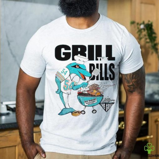 Official Miami Dolphins Grill The Bills T Shirt