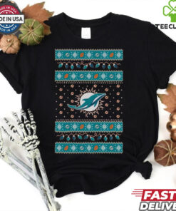 Official Miami Dolphins NFL Holiday Lights Ugly Christmas Sweater 2024 t shirt 3 Official Miami Dolphins NFL Holiday Lights Ugly Christmas Sweater 2024 t shirt