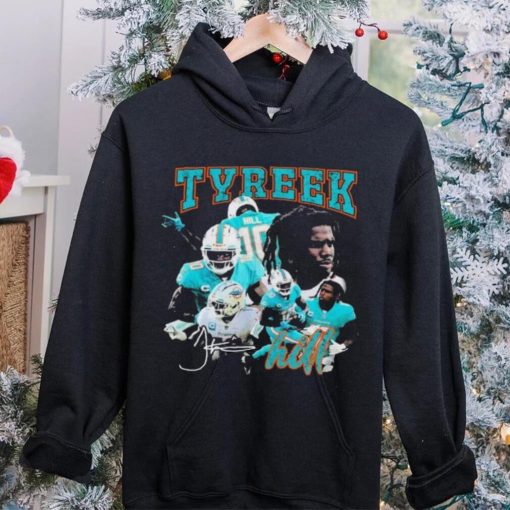 Official Miami Dolphins Tyreek Hill The Star Signatures hoodie, sweater, longsleeve, shirt v-neck, t-shirt