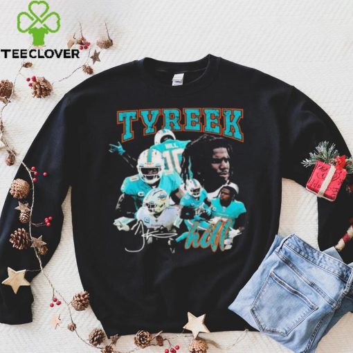 Official Miami Dolphins Tyreek Hill The Star Signatures hoodie, sweater, longsleeve, shirt v-neck, t-shirt