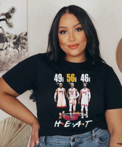 Official Miami Heat LeBron James 49 points, Jimmy Butler 56 points and Dwyane Wade 46 points shirt