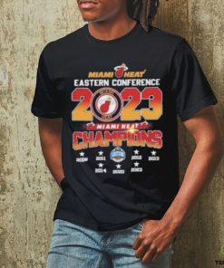 Official Miami Heat Nhl 2023 Eastern Conference Champions Shirt