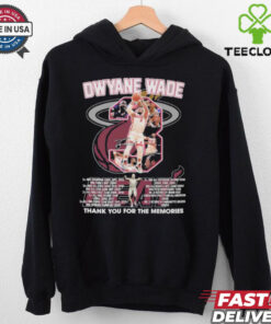 Official Miami Heat Thank You For The Memories Of Dwyane Wade Legends T Shirt