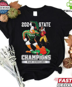Official Miami Hurricanes 2024 2 Sided Canes State Champions T Shirt 2 Official Miami Hurricanes 2024 2 Sided Canes State Champions T Shirt