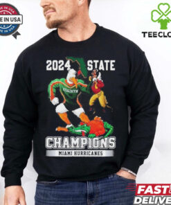Official Miami Hurricanes 2024 2 Sided Canes State Champions T Shirt 3 Official Miami Hurricanes 2024 2 Sided Canes State Champions T Shirt