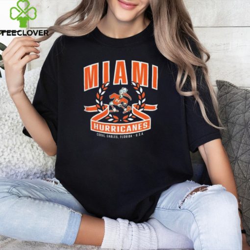 Official Miami Hurricanes Black Class Dismissed T Shirt