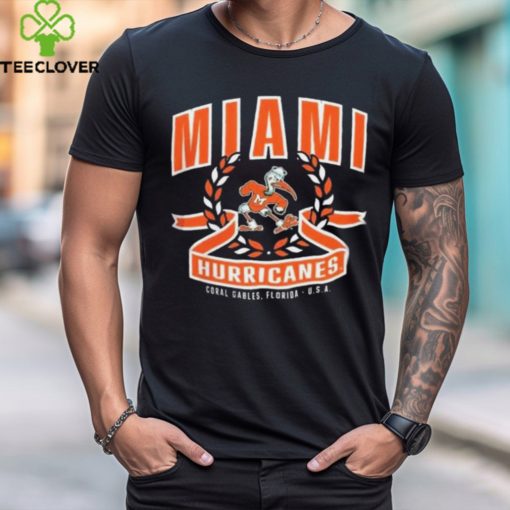 Official Miami Hurricanes Black Class Dismissed T Shirt