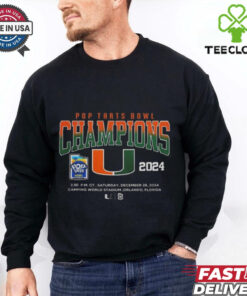 Official Miami Hurricanes Bowl Champion 2024 For Fans Shirt