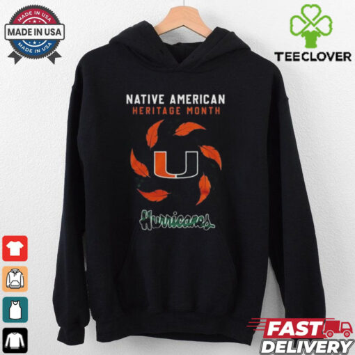Official Miami Hurricanes Native American Heritage Month 2024 Shirt