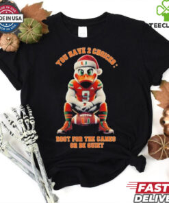 Official Miami Hurricanes You Have 2 Choices Root For The Canes Or Be Quiet shirt