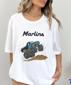 Official Miami Marlins Monster Truck MLB Shirt