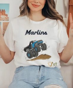 Official Miami Marlins Monster Truck MLB Shirt