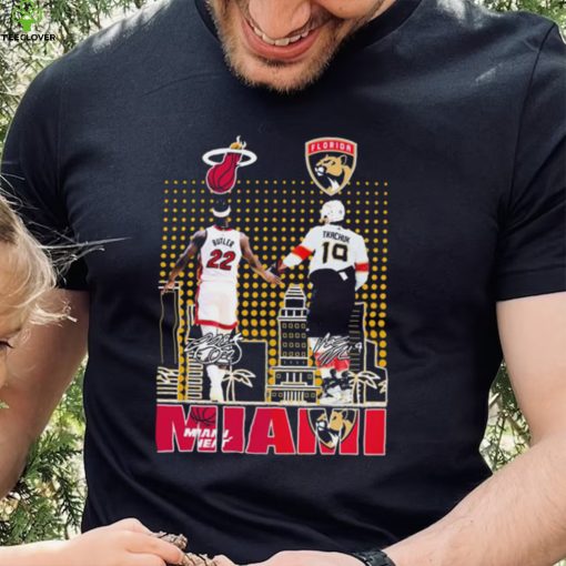 Official Miami Sports Jimmy Butler And Matthew Tkachuk Signature Shirt