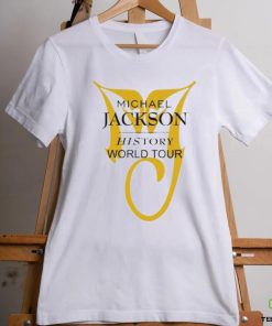 Official Michael Jackson History World Tour White T Shirt