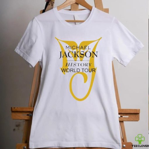 Official Michael Jackson History World Tour White T Shirt