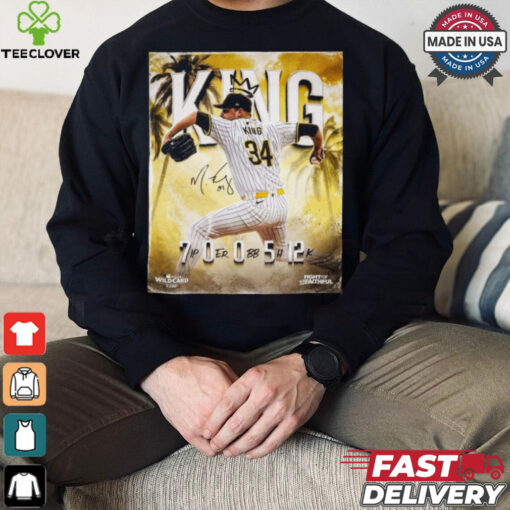 Official Michael King San Diego Padres MLB 700512 Signature Poster t hoodie, sweater, longsleeve, shirt v-neck, t-shirt