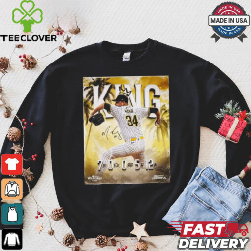 Official Michael King San Diego Padres MLB 700512 Signature Poster t hoodie, sweater, longsleeve, shirt v-neck, t-shirt