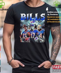 Official Michael Myers 17 Jason Voorhees 14 Freddy Krueger 13 Bills Halloween Shirt
