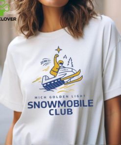 Official Michelob Golden Light Snowmobile Club Hoodie shirt