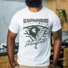 Official Michigan State Spartans Helmet Triangle Vintage T Shirt