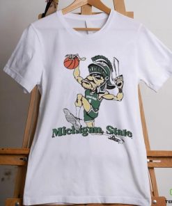 Official Michigan State University Spartans Vintage Dunking Gruff Sparty T hoodie, sweater, longsleeve, shirt v-neck, t-shirt