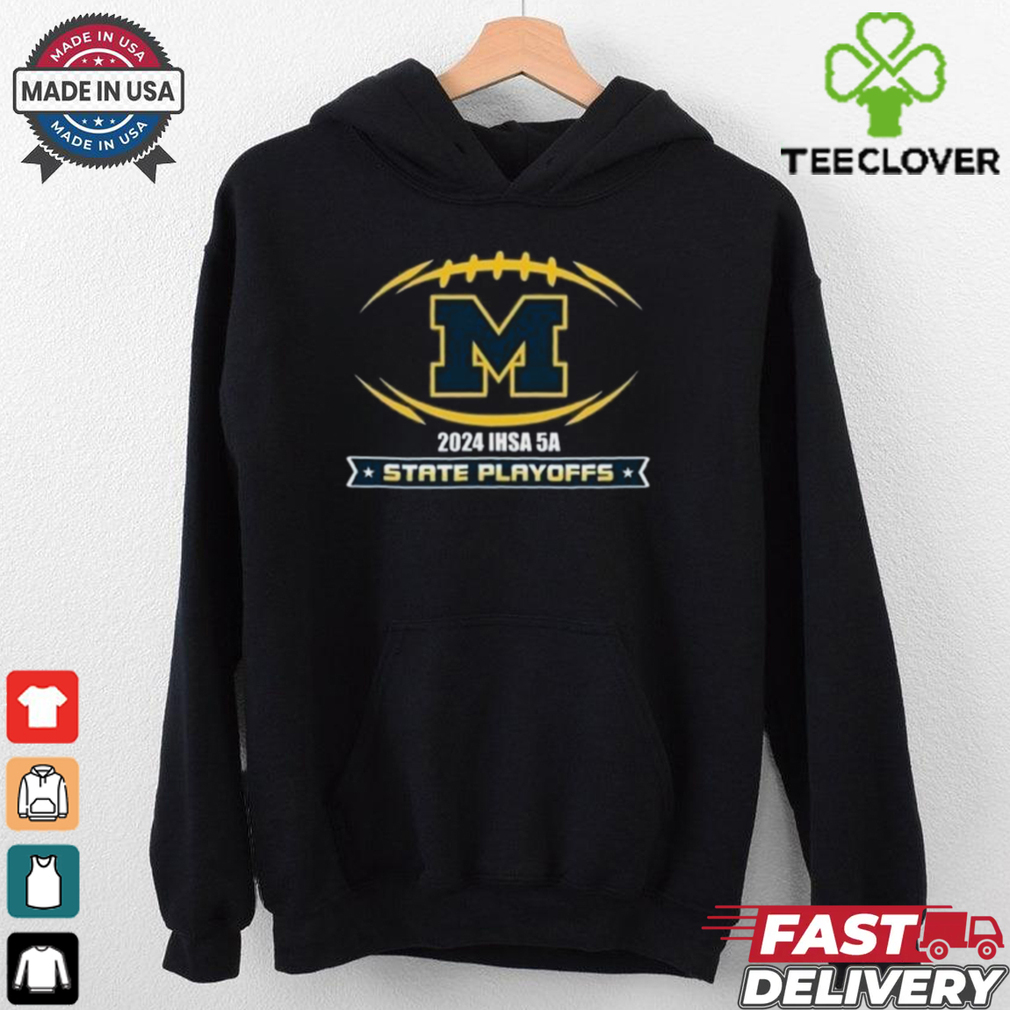 Official Michigan Wolverines 2024 IHSA 5A State Playoffs Marion Wildcat Football t shirt Official Michigan Wolverines 2024 IHSA 5A State Playoffs Marion Wildcat Football t shirt