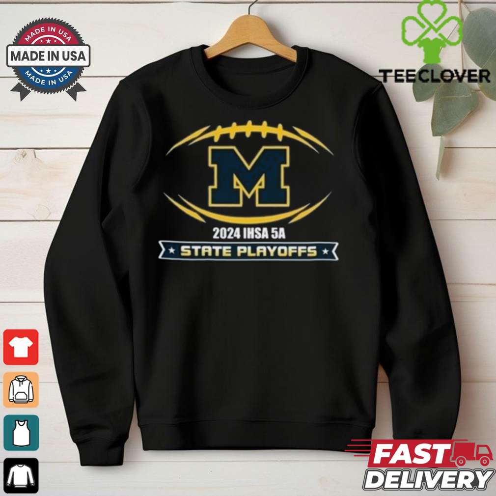 Official Michigan Wolverines 2024 IHSA 5A State Playoffs Marion Wildcat Football t shirt Official Michigan Wolverines 2024 IHSA 5A State Playoffs Marion Wildcat Football t shirt
