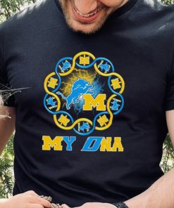 Official Michigan Wolverines And Detroit Lions My DNA Shirt